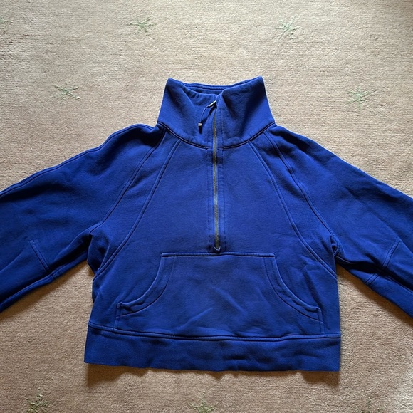 Lululemon Scuba Oversized Funnel Neck 1/2 Zip Sweatshirt - Picture 1 of 3